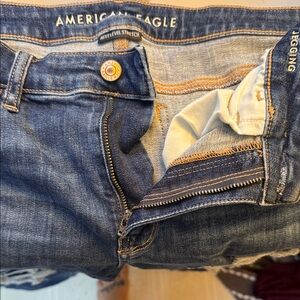 American Eagle Blue Denim Jeggings